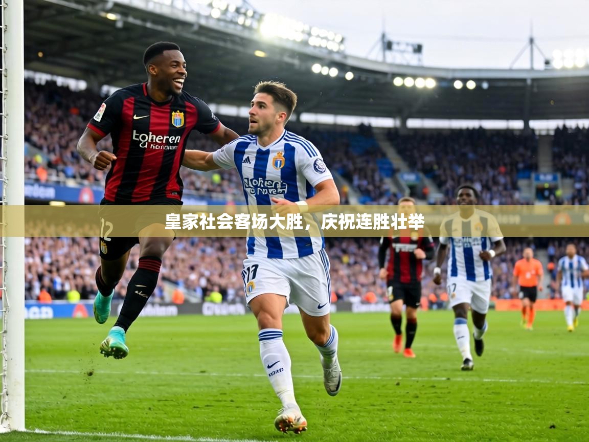 皇家社会客场大胜，庆祝连胜壮举